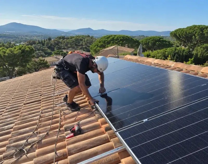 Installateur panneaux solaires Moulézan — pose photovoltaïque sur toiture